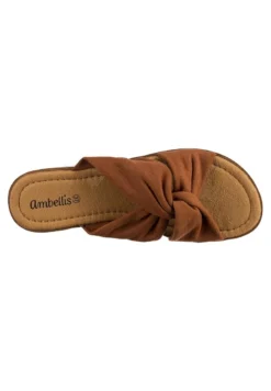 FALSCHANLAGE - Pantolette Flach - Braun -Trend Schuh Verkauf 079ef41c0c4d4bb5996133468cde19b2