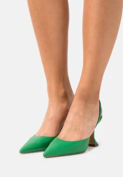 NA-KD HOURGLASS SLINGBACK - Pumps - Emerald Green