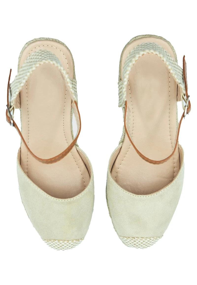 BLAKELY WITH CLOSE TOE - Keilpumps - Beige 4 BLAKELY WITH CLOSE TOE - Keilpumps - Beige – Bild 4