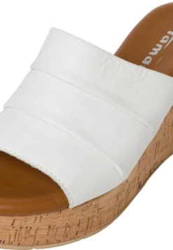 Tamaris Pantolette Hoch - Offwhite 10 Tamaris Pantolette Hoch - Offwhite -Trend Schuh Verkauf 16c962a8430741ec8ddf2276f6acf6ba