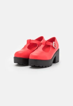 KOI FOOTWEAR SAI MARY JANES PO EDITION - Plateaupumps - Red -Trend Schuh Verkauf 19a35b126b1b4c8fac27149f47300e09