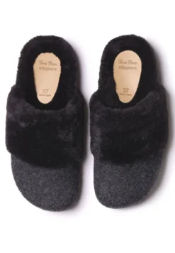 Toni Pons LILLE - Pantolette Flach - Black -Trend Schuh Verkauf 1c0a9e6c754b48ceb1b80410490b0022