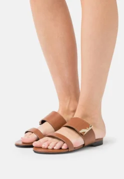 Patrizia Pepe Pantolette Flach - Cognac