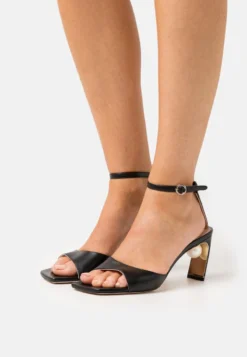 Nicholas Kirkwood MAEVA ANKLE STRAP - Riemensandalette - Black