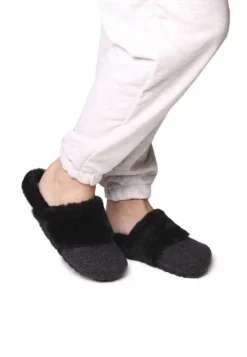 Toni Pons LILLE - Pantolette Flach - Black