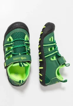 TROLLKIDS KIDS SANDEFJORD - Trekkingsandale - Dark Green/light Green