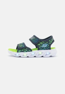 Skechers HYPNO SPLASH - Riemensandalette - Navy/lime/blue