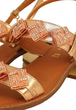 Riemensandalette - Rosegold -Trend Schuh Verkauf 46001f735eb843d8b5d2343b59c6202f