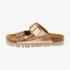 KORFU - Hausschuh - Rose/gold//white/cream