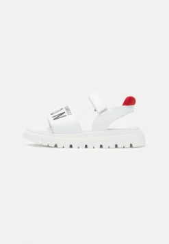 DSQUARED2 Riemensandalette - White/red
