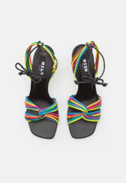 MSGM High Heel Sandalette - Multi-coloured -Trend Schuh Verkauf 54744f96c20b449db11678ac6f539591