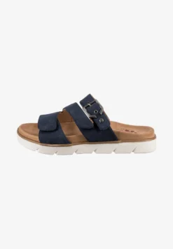 RELIFE HORTALIE - Pantolette Flach - Blau