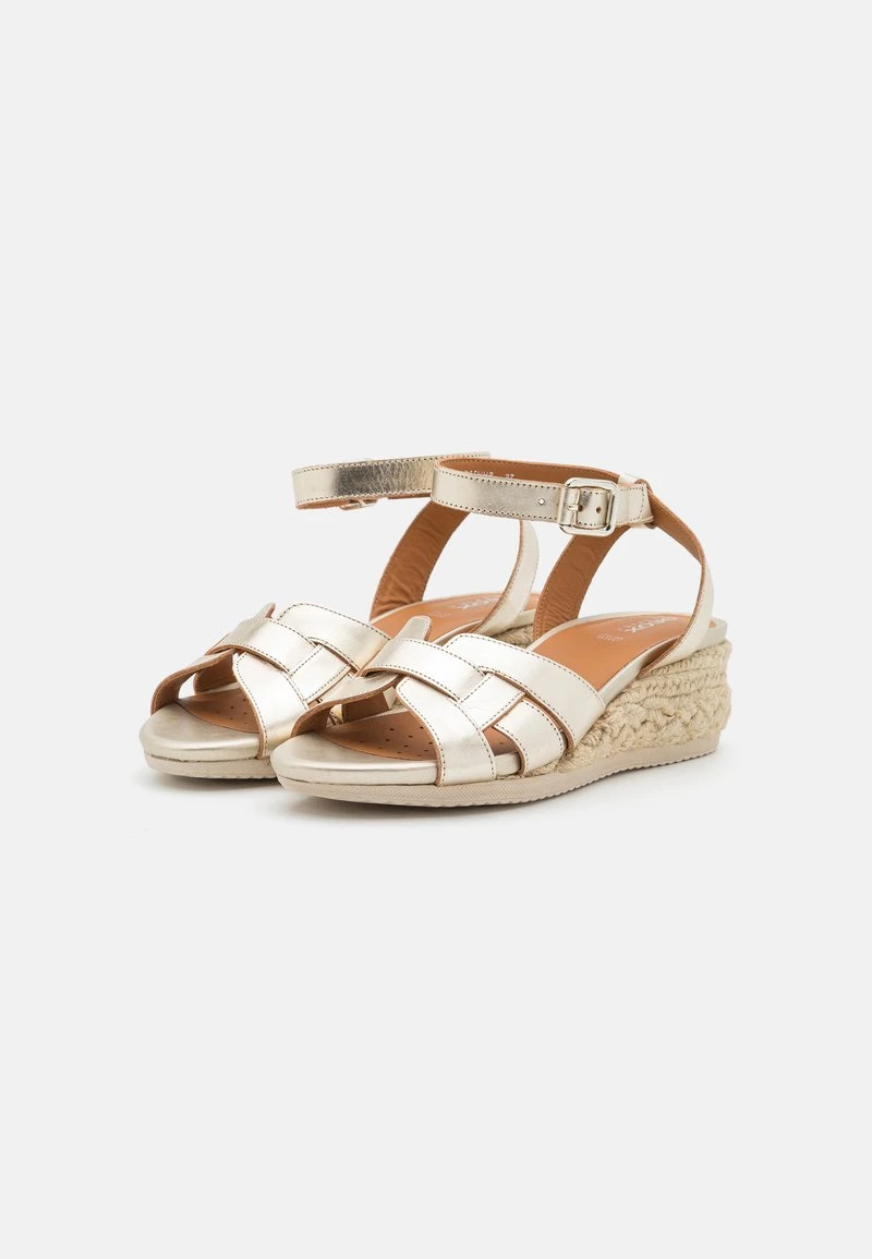 Geox ISCHIA CORDA - Espadrille - Light Gold 3 Geox ISCHIA CORDA - Espadrille - Light Gold – Bild 3