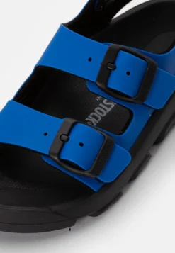 Birkenstock MOGAMI KIDS - Riemensandalette - Ultrablue-black -Trend Schuh Verkauf 5ade0a197476418d9859bb6dfc10964e