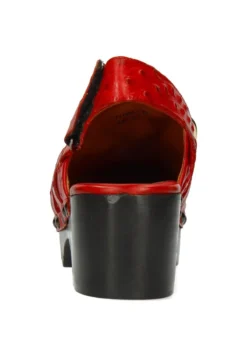 MELVIN & HAMILTON FLORA 1 VEGAS OSTRICH RUBY - Plateaupumps - Rot -Trend Schuh Verkauf 5dc157bbc88d43648957cac22bb135cf