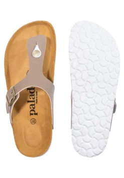 KOS - Zehentrenner - Beige -Trend Schuh Verkauf 61930e7233274eca9e86a1781543247d