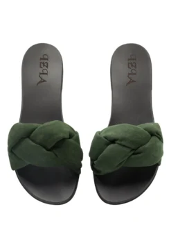 IZIA GAYA - Pantolette Flach - Grün 8 IZIA GAYA - Pantolette Flach - Grün -Trend Schuh Verkauf 62a57dbe4ea840e1b9f867b7fd102f92