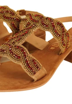 Riemensandalette - Nude -Trend Schuh Verkauf 6405537734134d39bb55e5ee9c753fe7