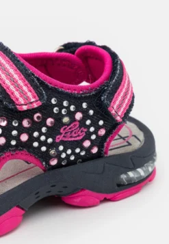 LICO SPOTLIGHT - Riemensandalette - Marine/pink -Trend Schuh Verkauf 6b2e7cd343d84498ae73bab403409c08