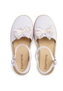 CEREMONIA LINO CON LAZO RÚSTICO - Riemensandalette - Blanco -Trend Schuh Verkauf 6d1fe5f6cfb045499b1c2ffbf68e8ab1
