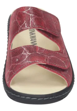 Pantolette Flach - Rot -Trend Schuh Verkauf 7693d03582704032b82e9d07f965b663