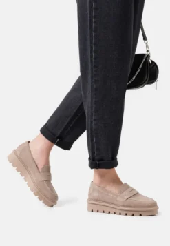 Bestseller 13 COMFORT LEATHER - Slipper - Taupe