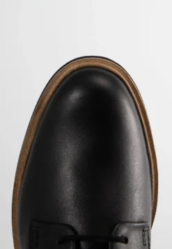 Clarks GLICKLY DERBY - Sportlicher Schnürer - Black Leather -Trend Schuh Verkauf 7be3840f125542108f7d4dfb682672af