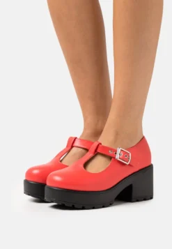 KOI FOOTWEAR SAI MARY JANES PO EDITION - Plateaupumps - Red