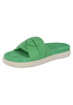 JELLA - Pantolette Flach - Grün -Trend Schuh Verkauf 94d0140961e246a485faeb1adece5ade