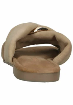 Lazamani Pantolette Flach - Beige -Trend Schuh Verkauf 95020ada94a9411791f2c7a4a6b40062