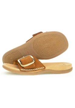 Gabor Pantolette Flach - Braun -Trend Schuh Verkauf 952bb811b3ab4d46956122492bb84655