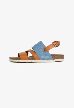 VITORIA - Riemensandalette - Tan/blue Denim -Trend Schuh Verkauf 9707e7d252ec4bd2886bd4dcdb02dfc5 1