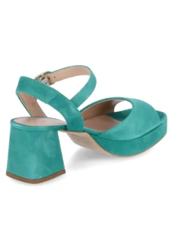 Unisa NEY - Plateausandalette - Grün -Trend Schuh Verkauf 987b6e2eb4c74c828e7a12a2ec3f4886