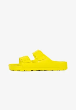 Pantolette Flach - Amarillo