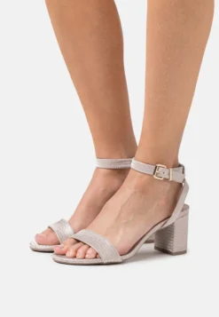 Trend Schuh Verkauf 26 Dune London MEYE - Riemensandalette - Rose Gold