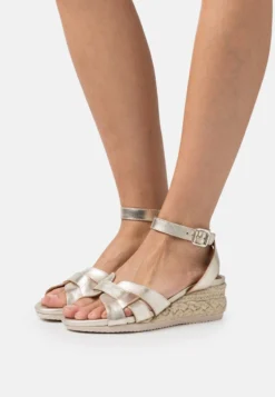 Geox ISCHIA CORDA - Espadrille - Light Gold