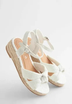 Next Riemensandalette - White Broderie -Trend Schuh Verkauf 9ebfe7fa09f749efada85351a830501f