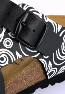 LICO BIOLINE - Pantolette Flach - Black -Trend Schuh Verkauf a4d2849ecd0a4c3eb82f87a26d35fd19