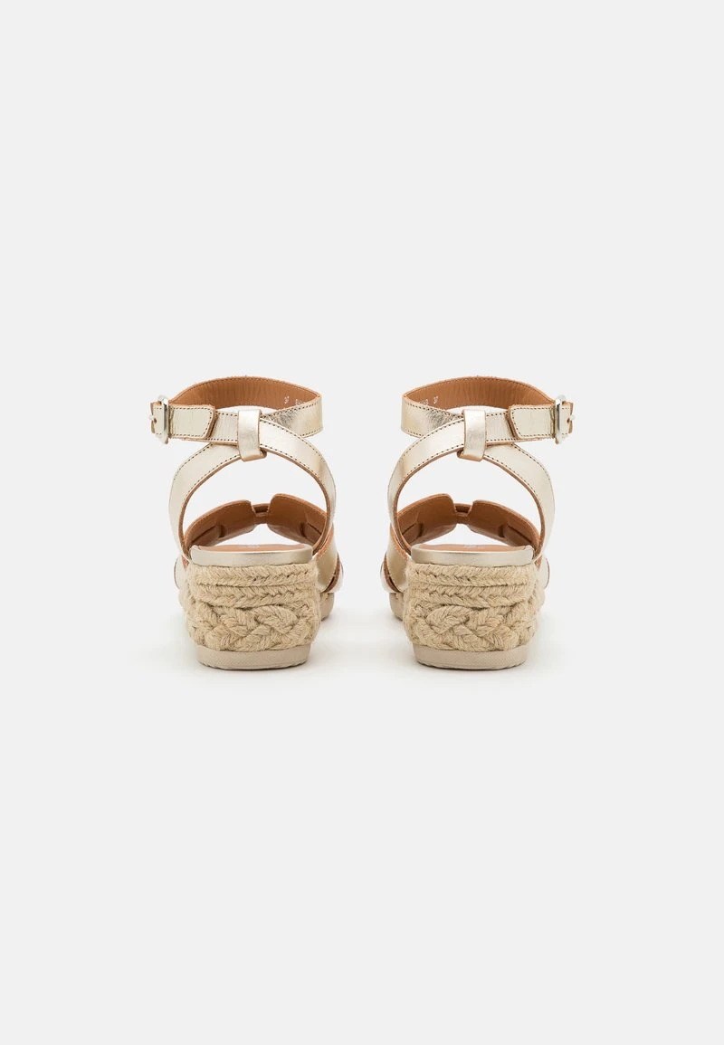 Geox ISCHIA CORDA - Espadrille - Light Gold 4 Geox ISCHIA CORDA - Espadrille - Light Gold – Bild 4