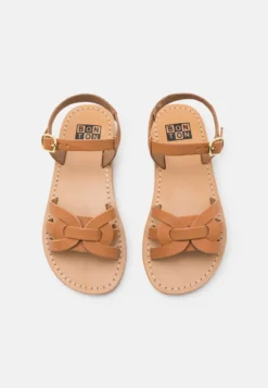 Bonton UNISEX - Riemensandalette - Naturel -Trend Schuh Verkauf a9af426c715b4d53b55ec051e42de409