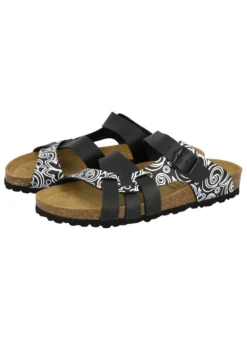 LICO BIOLINE - Pantolette Flach - Black -Trend Schuh Verkauf ac5657b0fa2846308dfa42b26e93e215