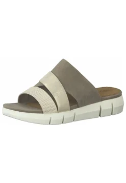 Tamaris Pantolette Flach - Stein -Trend Schuh Verkauf b0376fd92fbc425e8ecc7cc630c9412b