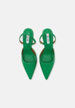 NA-KD HOURGLASS SLINGBACK - Pumps - Emerald Green -Trend Schuh Verkauf b05fdc11cd4144c59d09a18326f3be7a