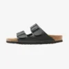 Birkenstock ARIZONA - Pantolette Flach - Black