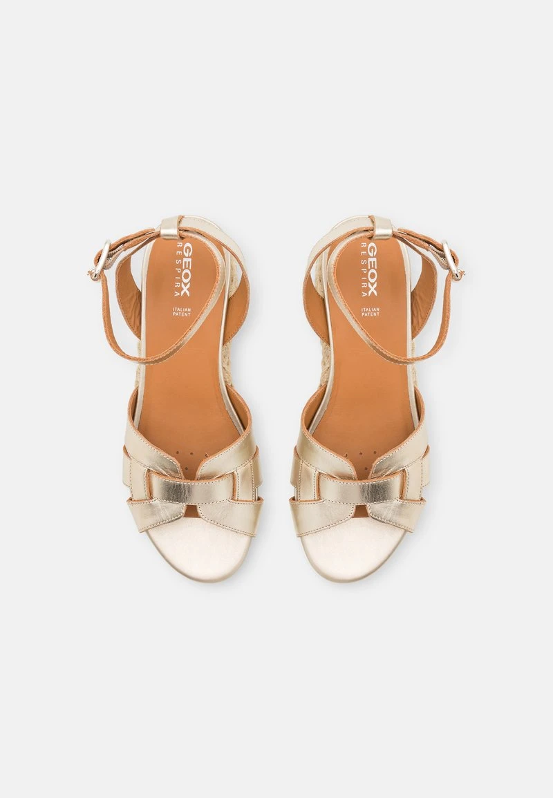 Geox ISCHIA CORDA - Espadrille - Light Gold 6 Geox ISCHIA CORDA - Espadrille - Light Gold – Bild 6