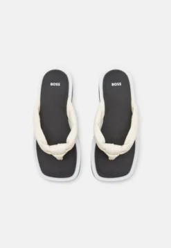 Boss ALLIE THONG - Zehentrenner - Open White -Trend Schuh Verkauf baa3f02e4baa4bc9ab176f1c63644a47