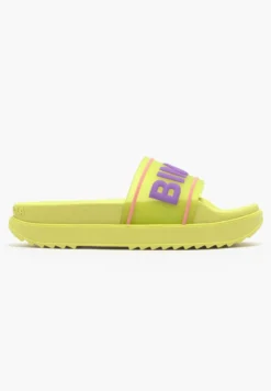 LOGO - Badesandale - Yellow -Trend Schuh Verkauf bd97cb8350c24c5a9d259296674b6e20