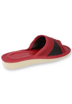 LOURDES - Pantolette Flach - Rot -Trend Schuh Verkauf be20123ad0ae486d91e09f44b5624a6b