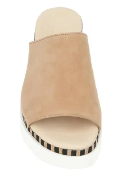 Gabor Pantolette Hoch - Beige -Trend Schuh Verkauf bef14afd190947d1b8160b58f31d6b55