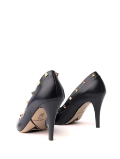 Leder-Pumps In Dunkelblau -Trend Schuh Verkauf bosccolo leder pumps in dunkelblau 2